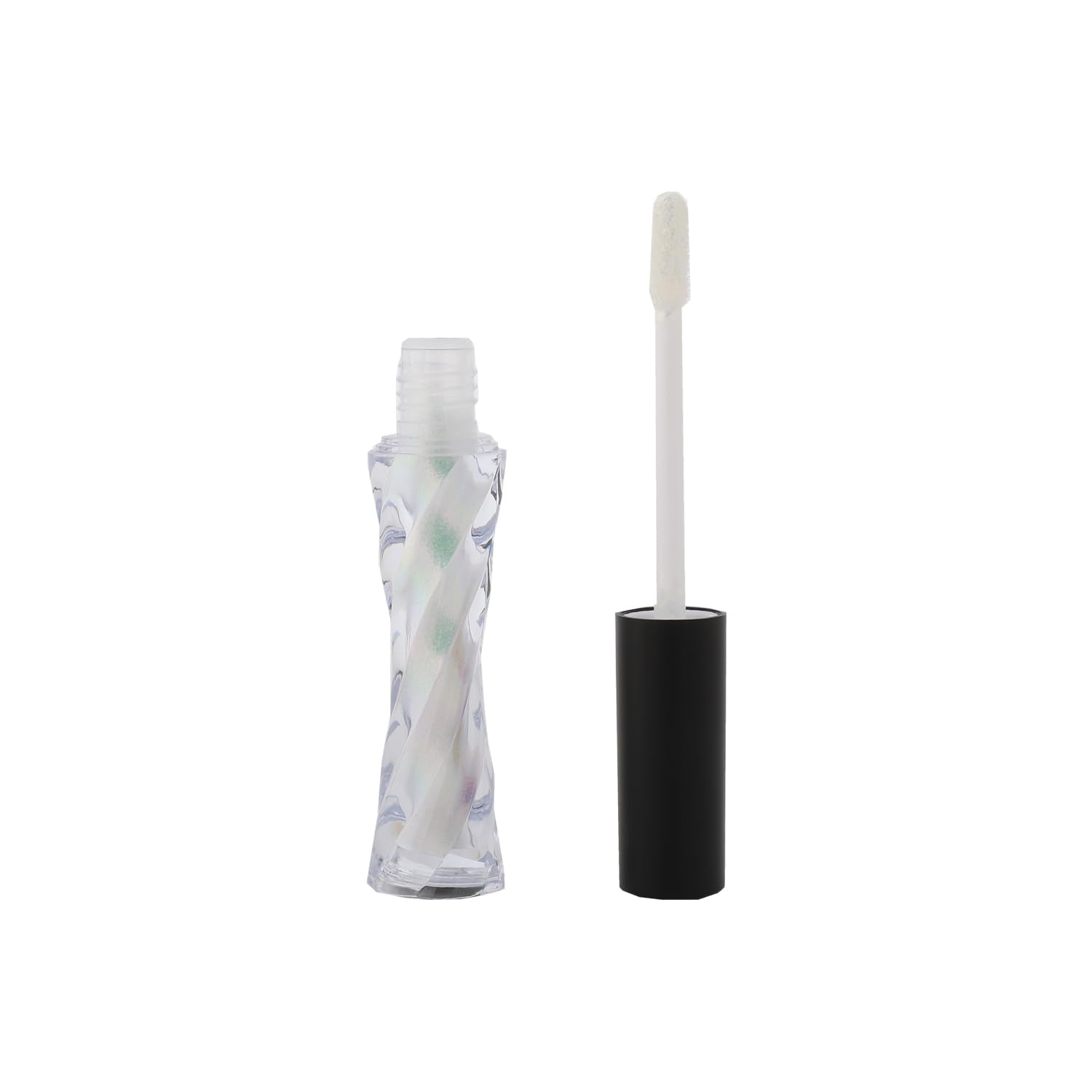 Zenvia Beauty Profusion Prismatic Chrome Eyeshadow in vibrant, shimmering shades with a reflective, metallic finish.