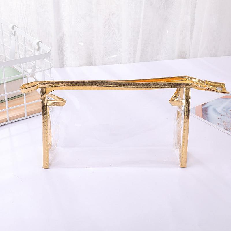 Transparent PVC Makeup Storage Bag With Zipper product image
