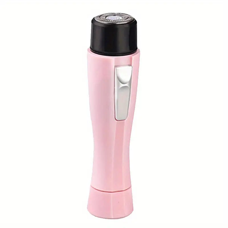 Zenvia Beauty electric facial hair remover device with sleek design and removable head, ideal for gentle hair removal on face.
