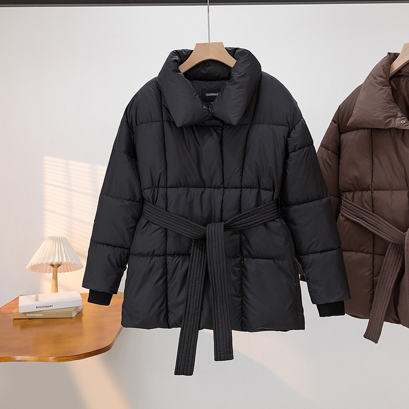 Women's Quilted Mid-Length Puffer Jacket – product view 4