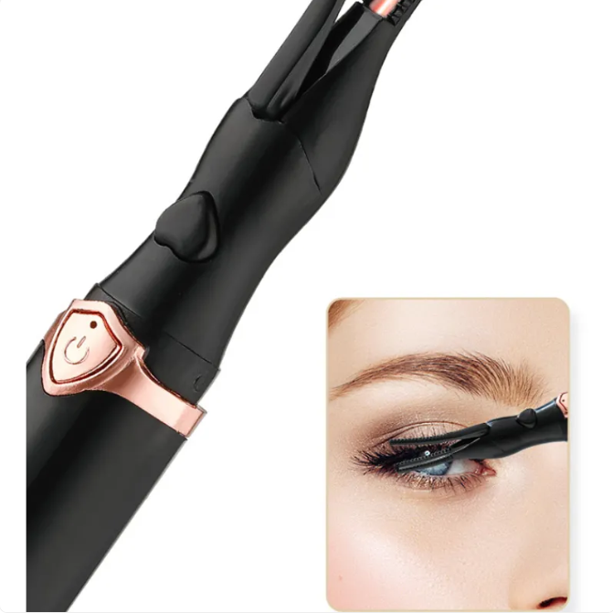 Rechargeable 360 Rotating Portable Eyelash Curler, Electric Heated product image