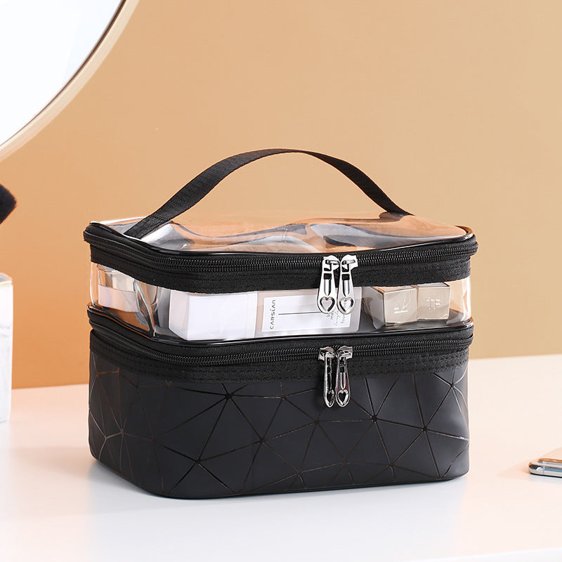 Double-Layer Makeup Organizer Box – product view 7