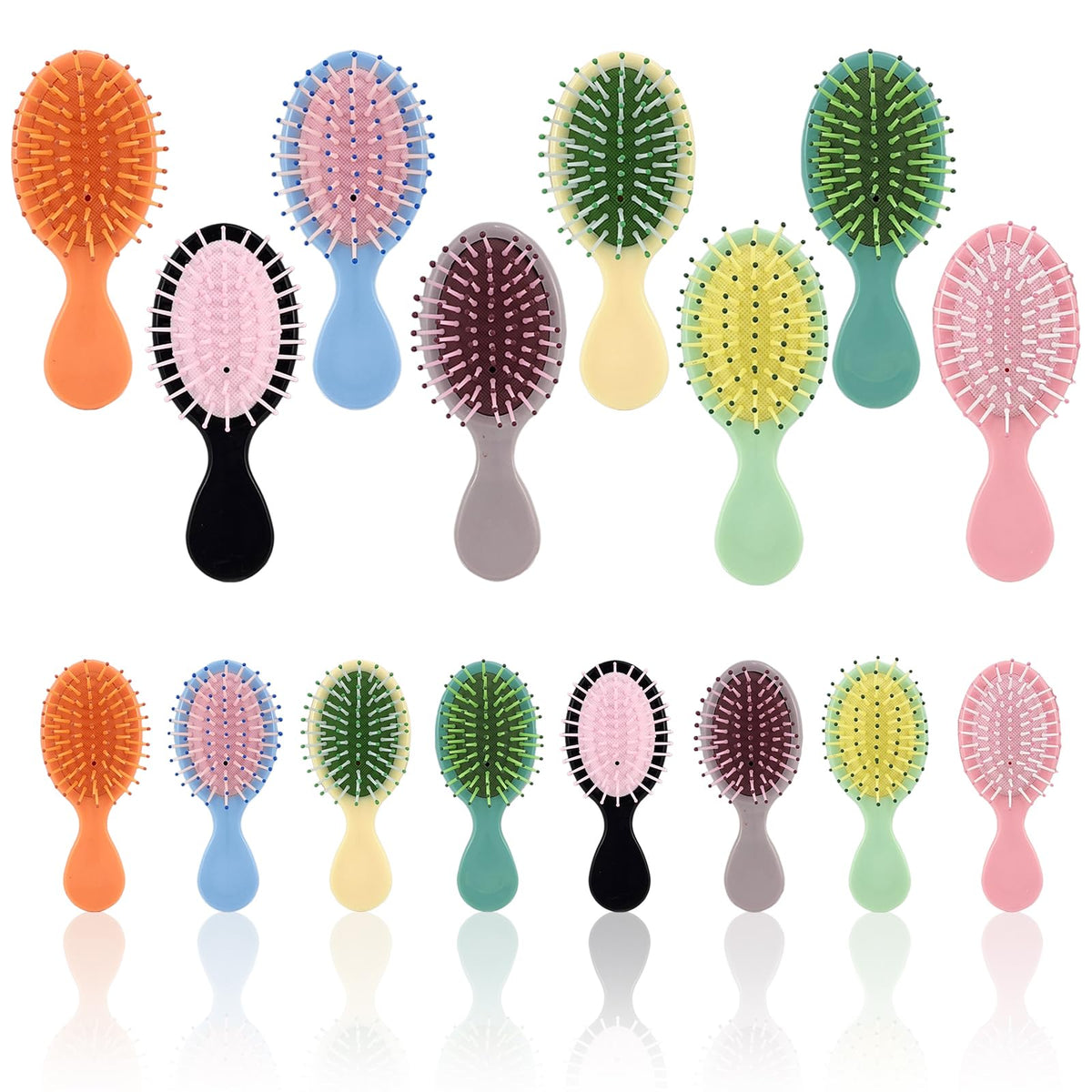 16 Pack Mini Hair Brush Travel Hair Brush Bridesmaid Gifts Mini