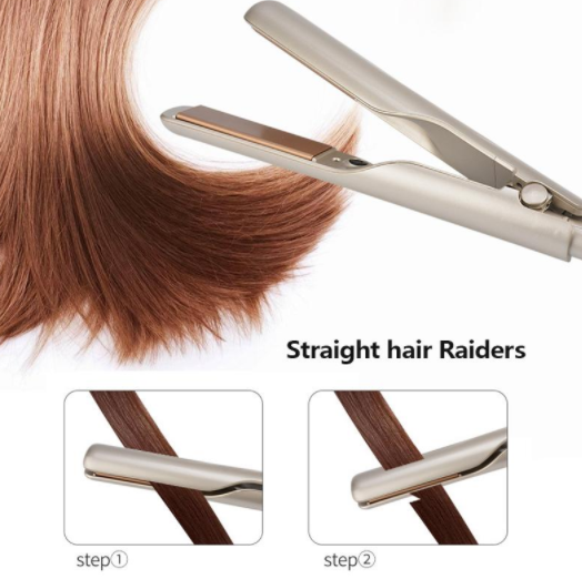 Zenvia Beauty Gold TYME Hair Styler with ceramic barrel and digital controls, perfect for styling and curling hair.