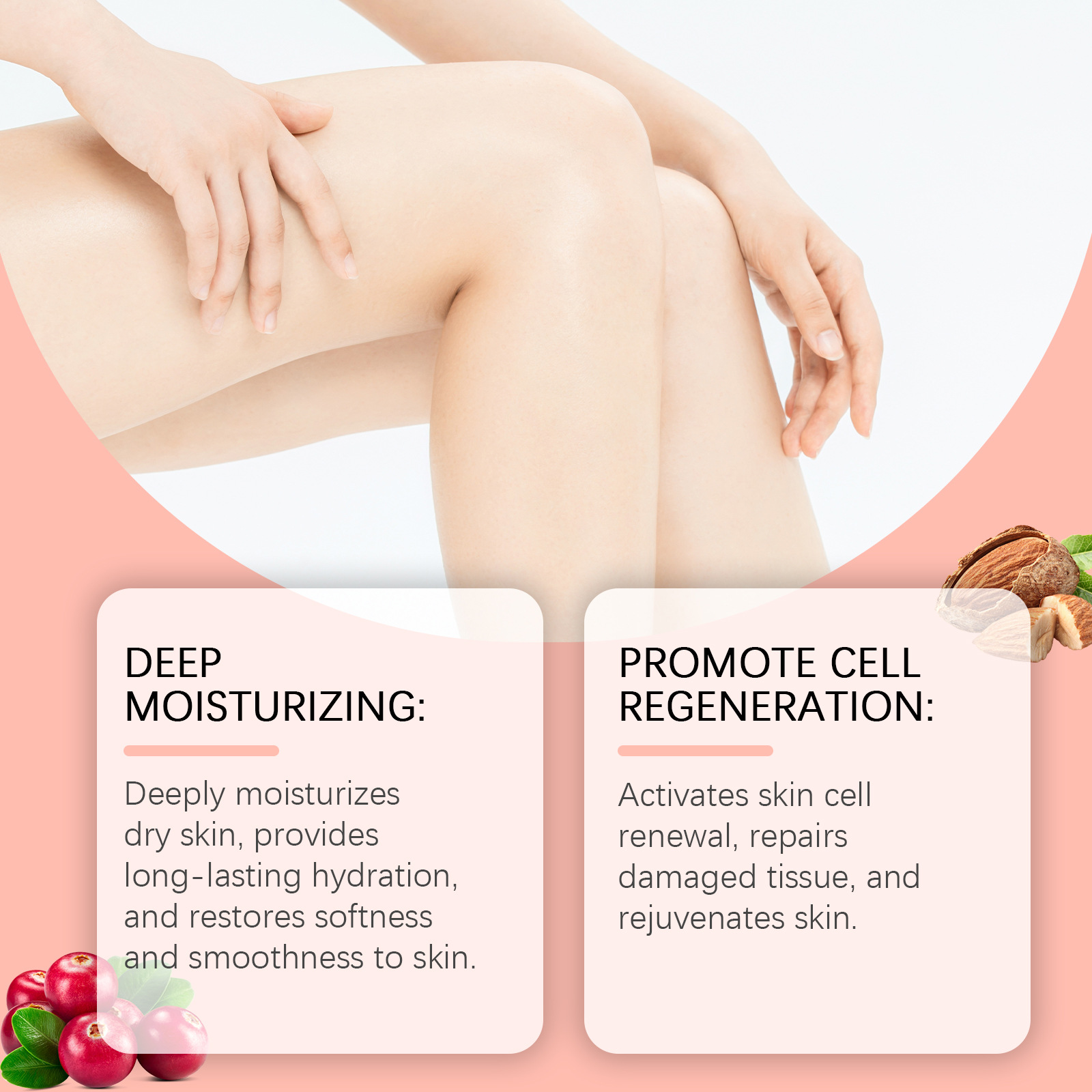 Zenvia Beauty Soothing Body Oil with hydration, showing a bottle with oil and a natural, calming skincare setting