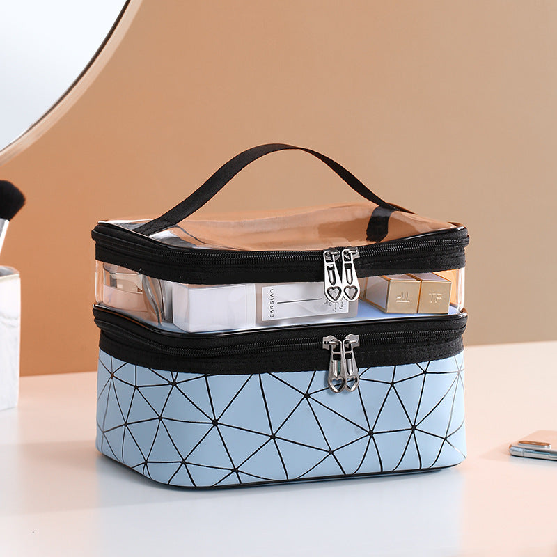 Double-Layer Makeup Organizer Box – product view 10