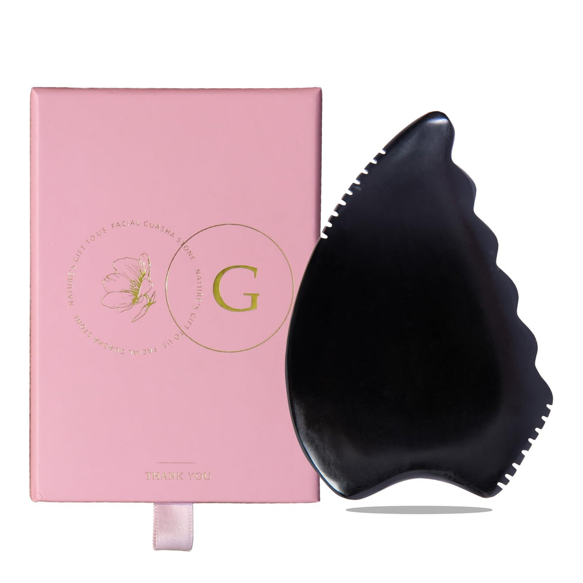 Gua Sha Facial Massage Tools Gua Sha Scraping Tools for Face Bian Stone — product view 1