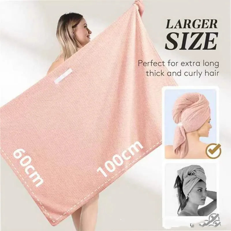 Quick-Dry Hair Towel Wrap – product view 4