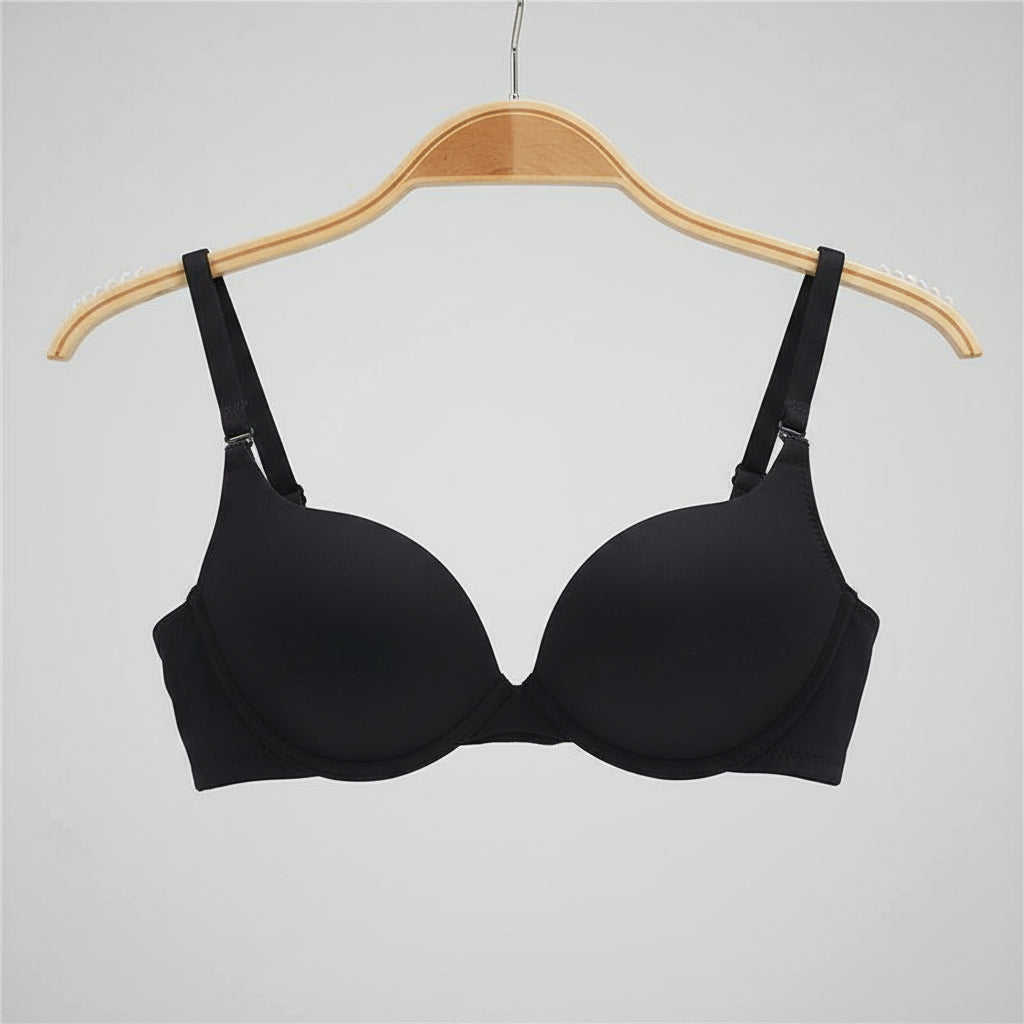 Zenvia Beauty U-Shape Backless Multiway Bra showing adjustable straps and seamless design on a neutral background.