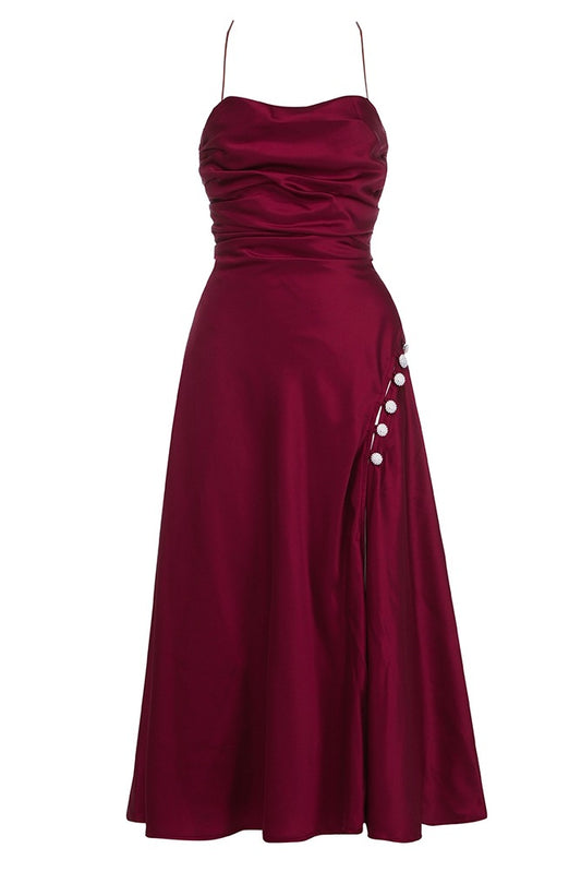 High Slit Summer Dress