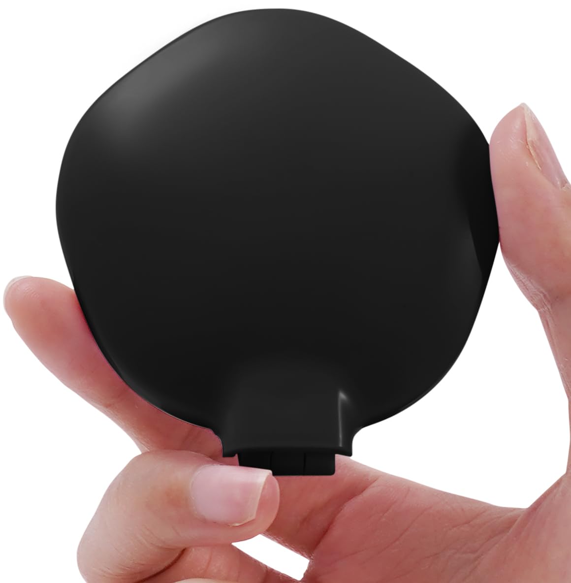 Travel Hair Brush，Mini Hair Brush for Pursesmall Mirror with Mini Hair Brush Set (black)