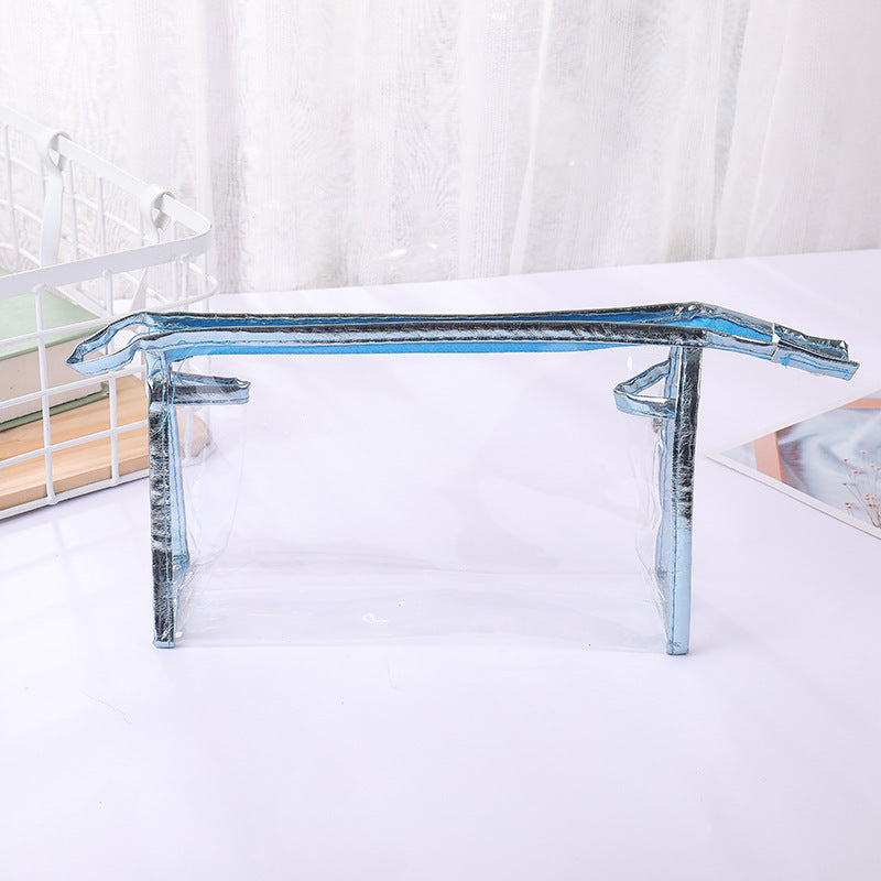 Transparent PVC Makeup Storage Bag With Zipper product image