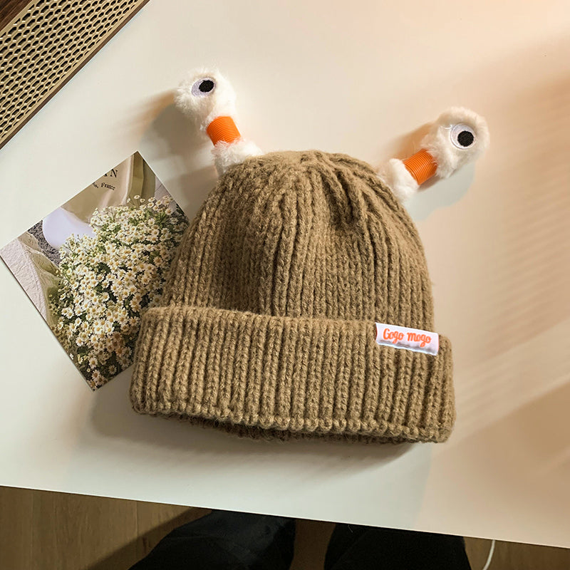 Women's Frog Knit Beanie – product view 2