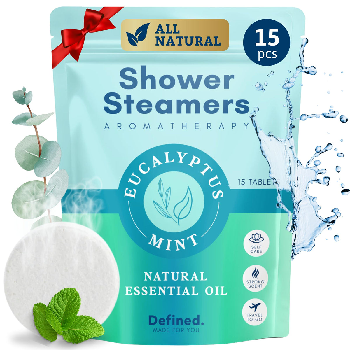 Shower Steamers Aromatherapy 15 Pack — product view 1