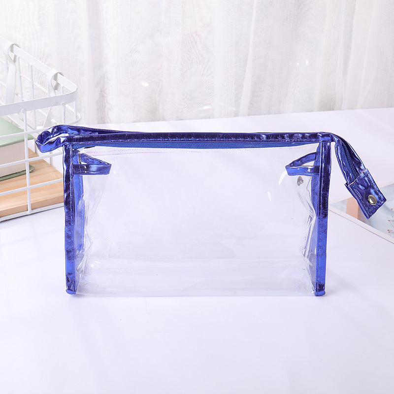 Transparent PVC Makeup Storage Bag With Zipper product image
