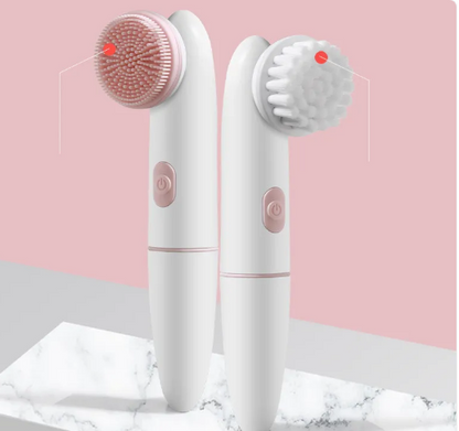 Electric Silicone Facial Cleansing Brush