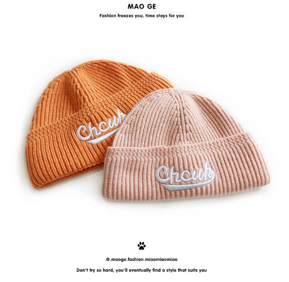 Women's Embroidered-Letter Knit Beanie – product view 11