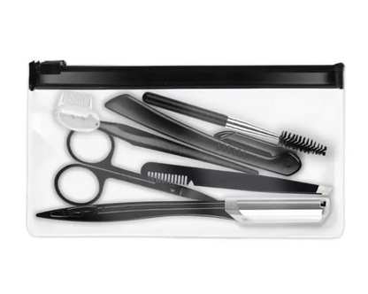 Black Eyebrow Trimming Set