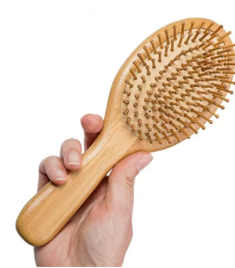 Bamboo Cushion Hair Brush – product view 5
