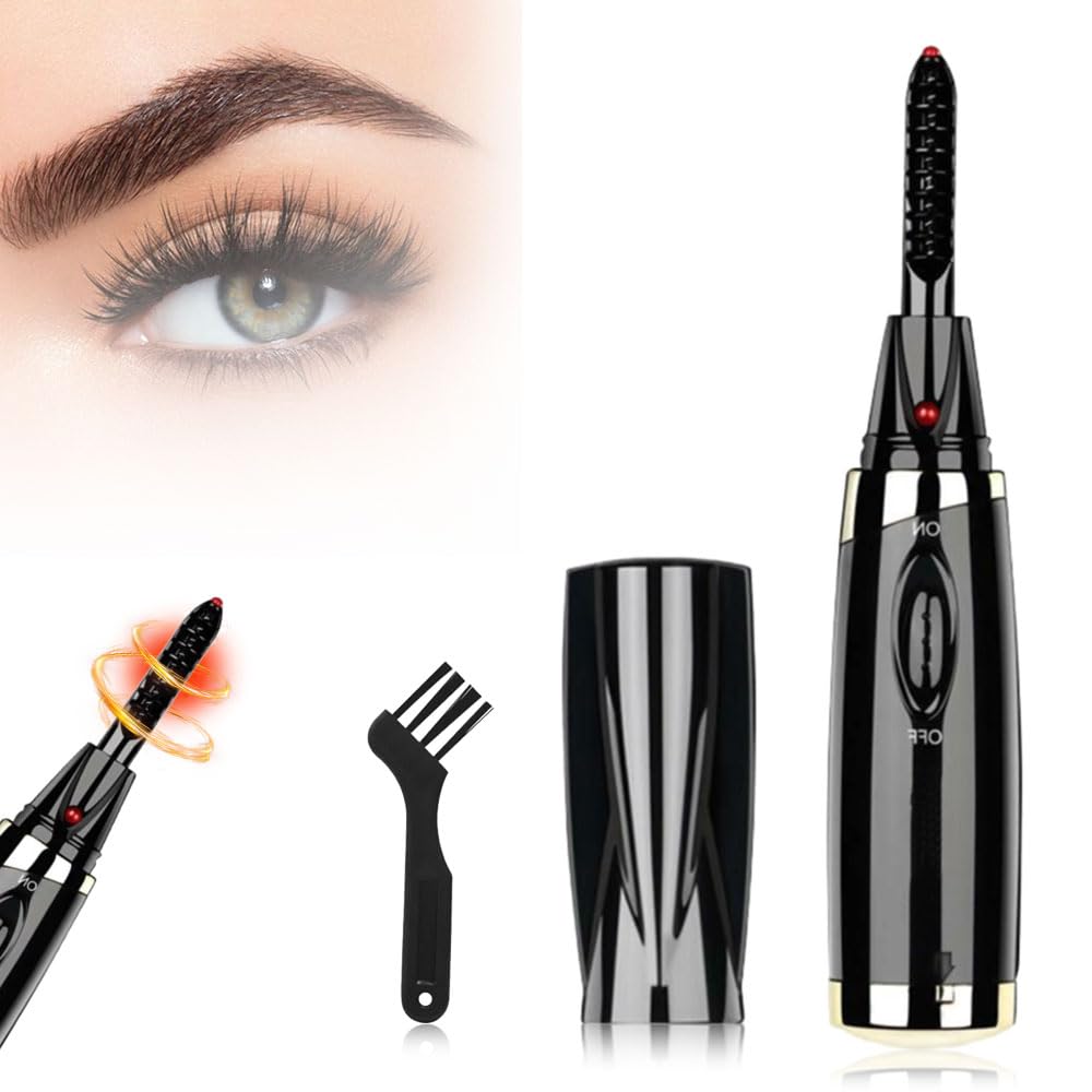 Heated Lash Curling Tool 2025 New Heated Eyelash Curler for Quick