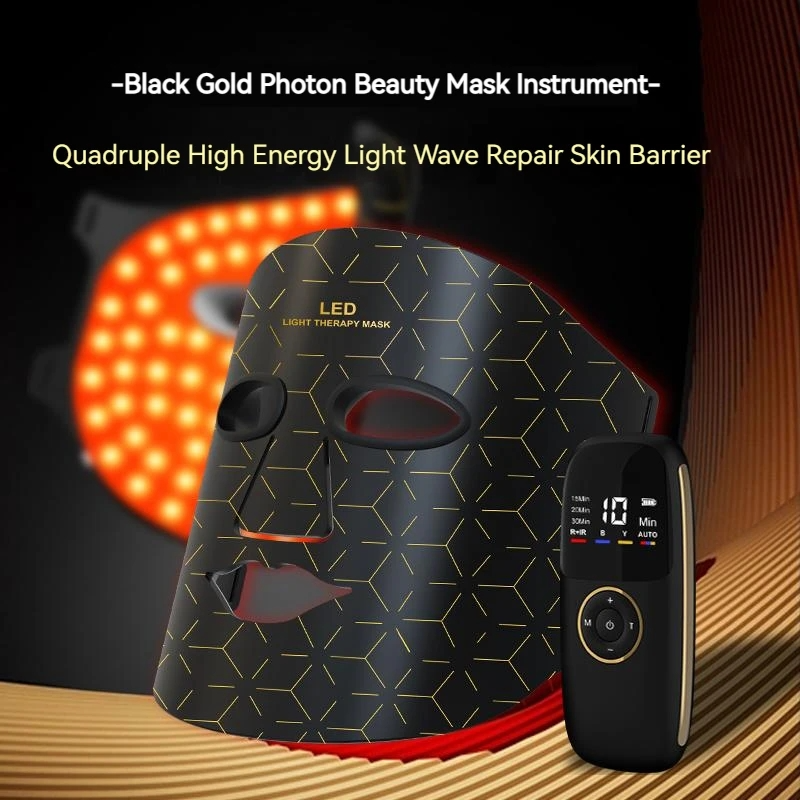 Zenvia Beauty Photon Therapy Facial Beauty Mask with LED lights for skin rejuvenation and facial treatment.