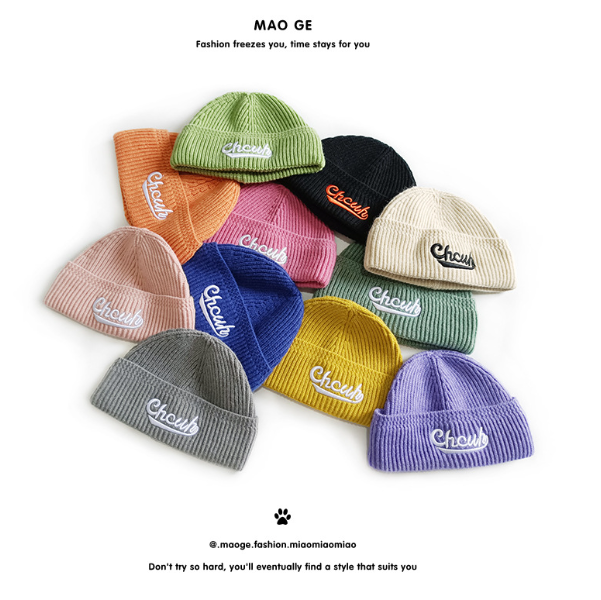 Women's Embroidered-Letter Knit Beanie – product view 15