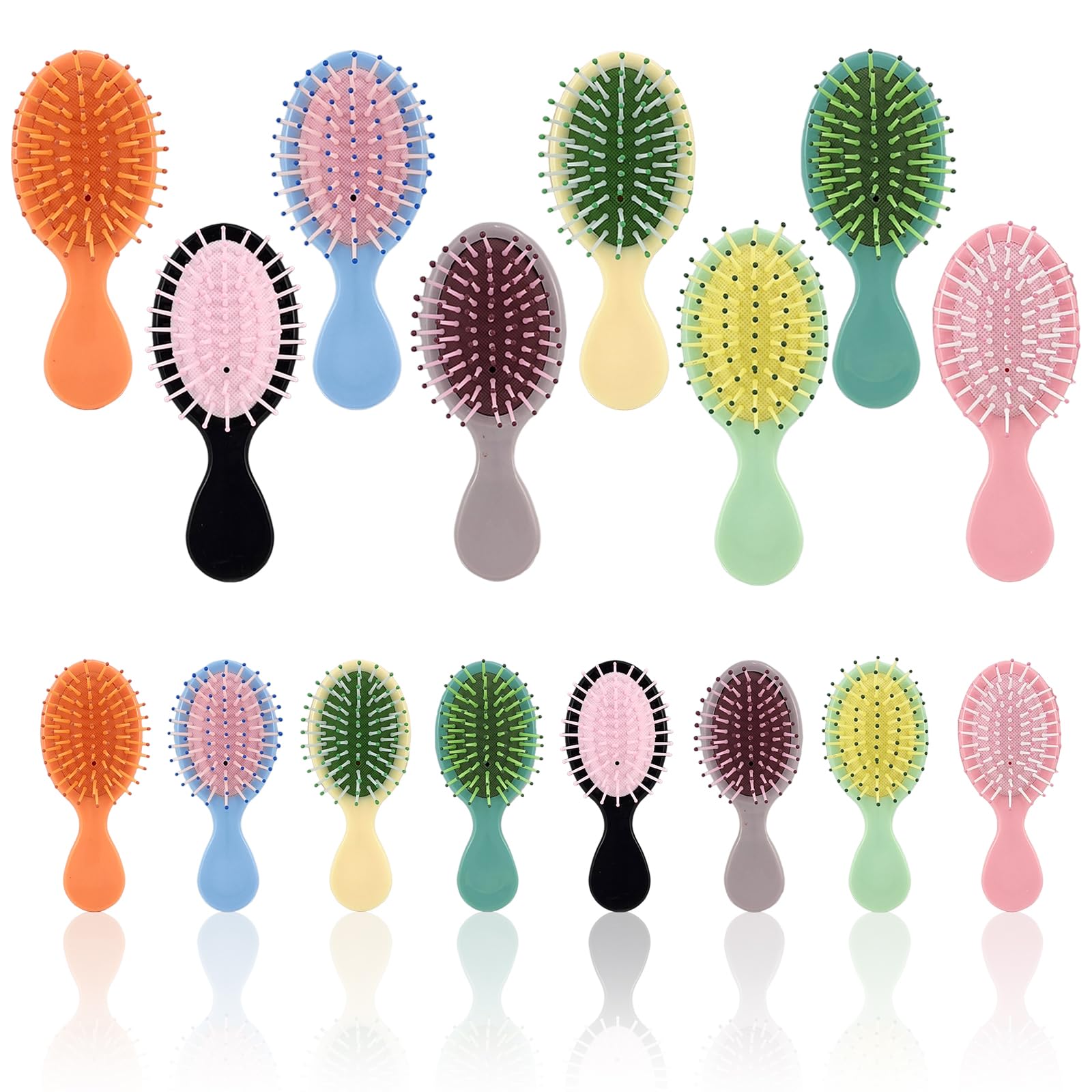 16 Pack Mini Hair Brush Travel Hair Brush Bridesmaid Gifts Mini
