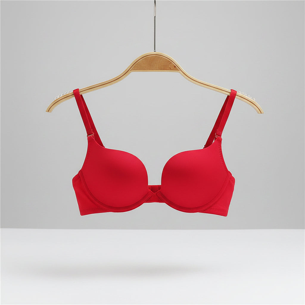 Zenvia Beauty U-Shape Backless Multiway Bra shown on a mannequin, highlighting its backless design and versatile strap options.
