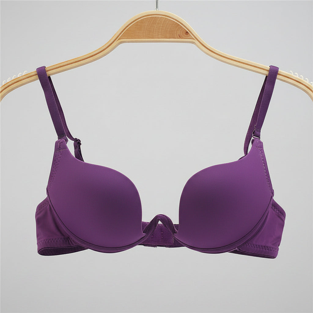 Backless U-shape multiway bra by Zenvia Beauty, showing adjustable straps and seamless design for versatile support and comfort.