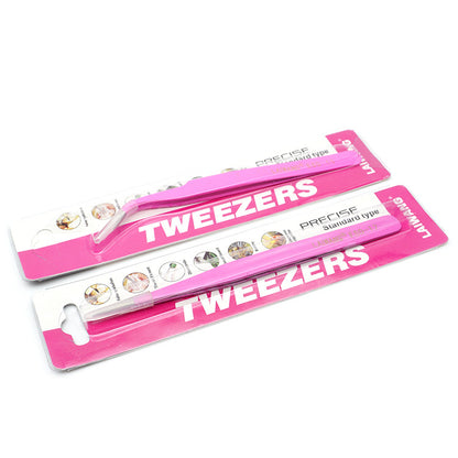 Pink Precision Tweezers
