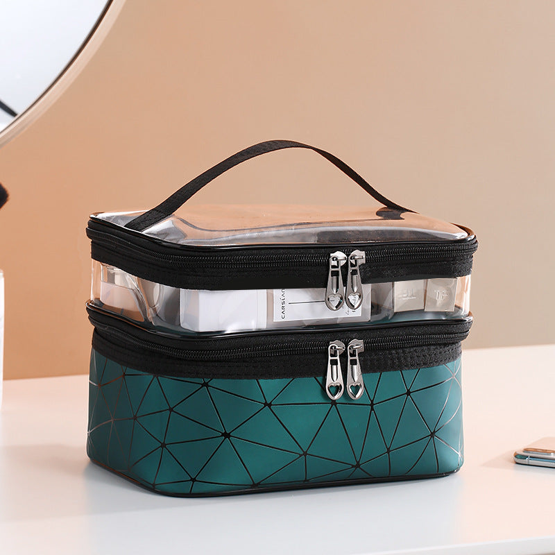 Double-Layer Makeup Organizer Box – product view 2