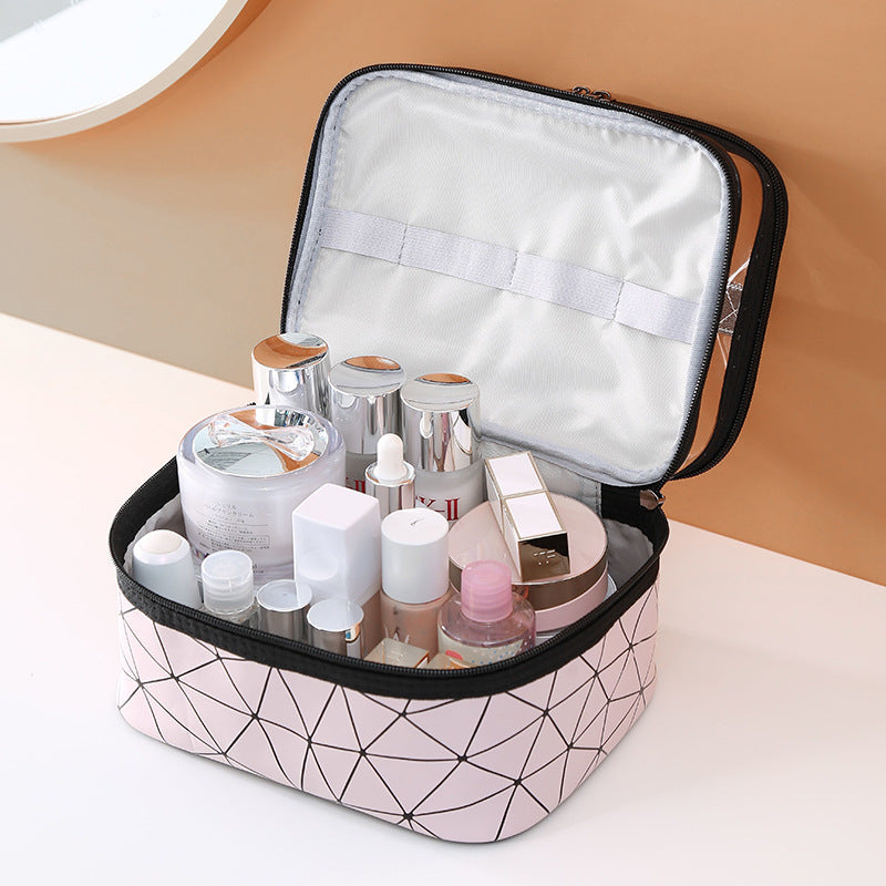 Double-Layer Makeup Organizer Box – product view 1