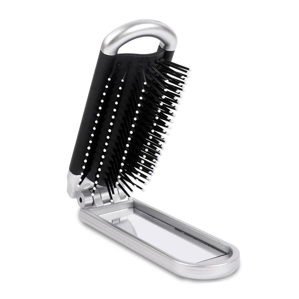 Mini Hair Brush Men and Girls Small Folding Travel Detangling Hairbrush with — product view 1