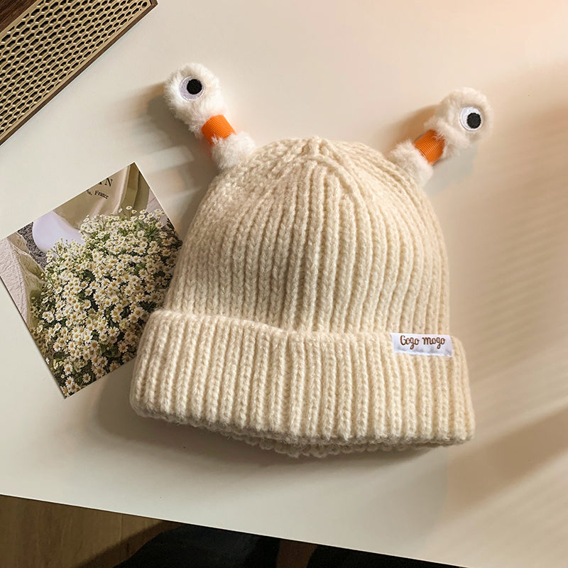 Women's Frog Knit Beanie – product view 4