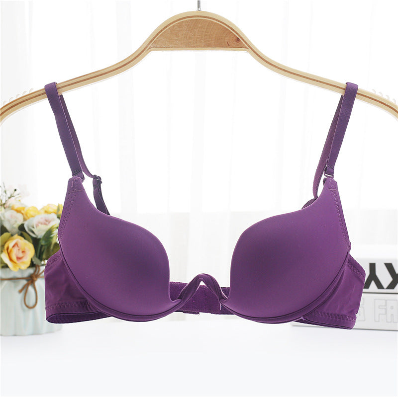 Zenvia Beauty U-Shape Backless Multiway Bra shown on a model, designed for versatile support and seamless wear with backless outfits.