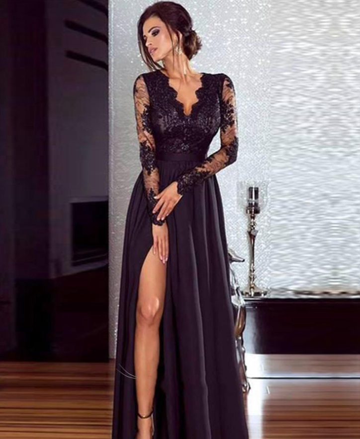 Lace Evening Dress - Long Summer Dress For Women product image