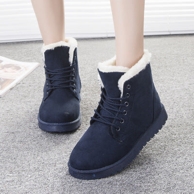Women's Flat-Heel Round-Toe Snow Boots – product view 31