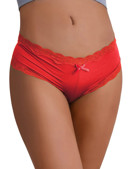 Plus Size Lace Boyshorts