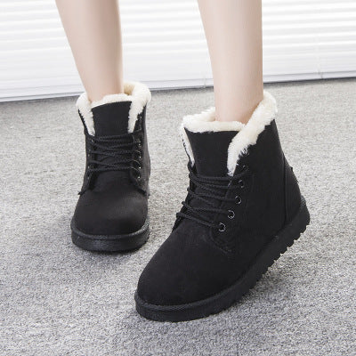Women's Flat-Heel Round-Toe Snow Boots – product view 43