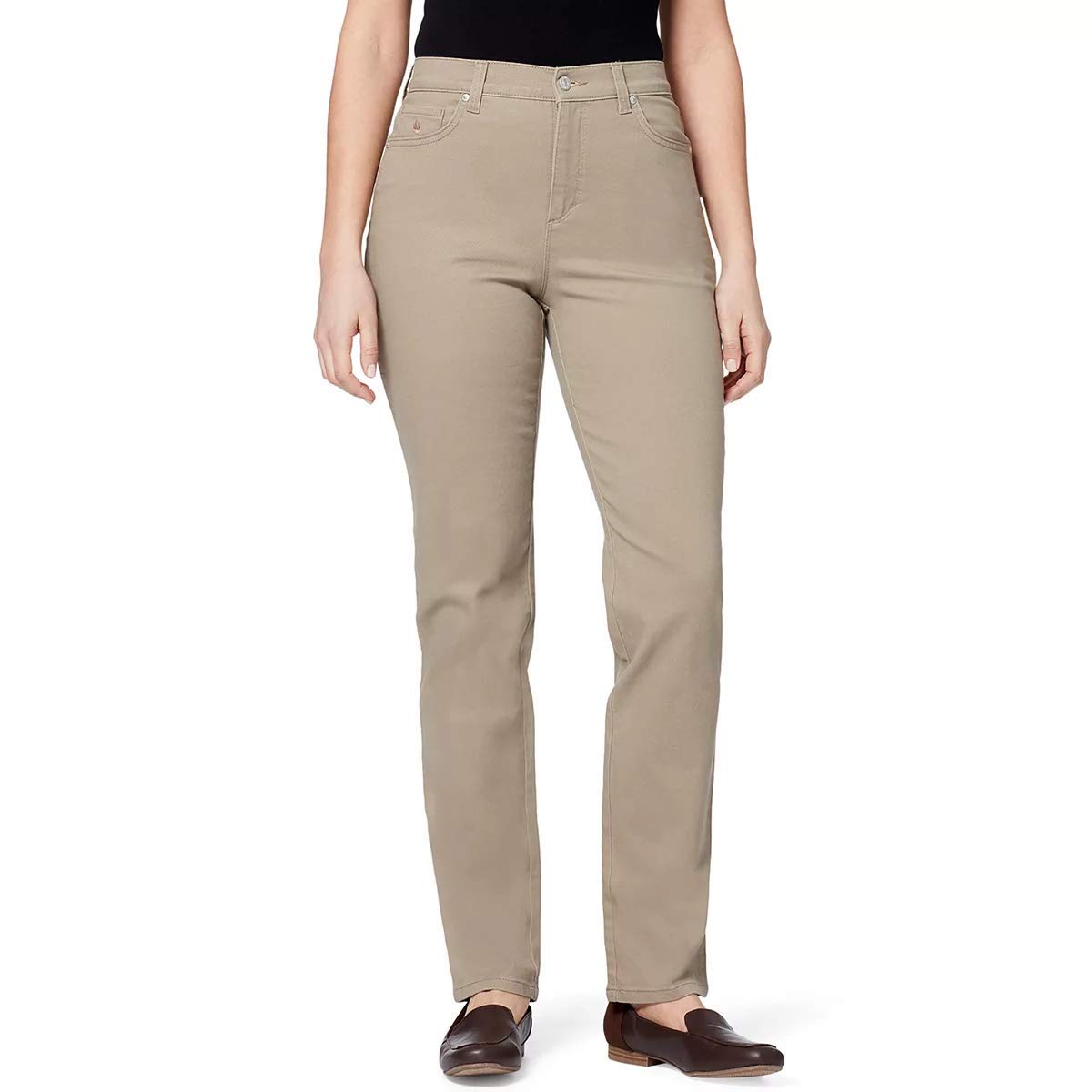 Gloria Vanderbilt Womens Classic Jeans| Amanda High Rise Tapered Mom Jean|Various Size Colors - Hazelnut — product view 1