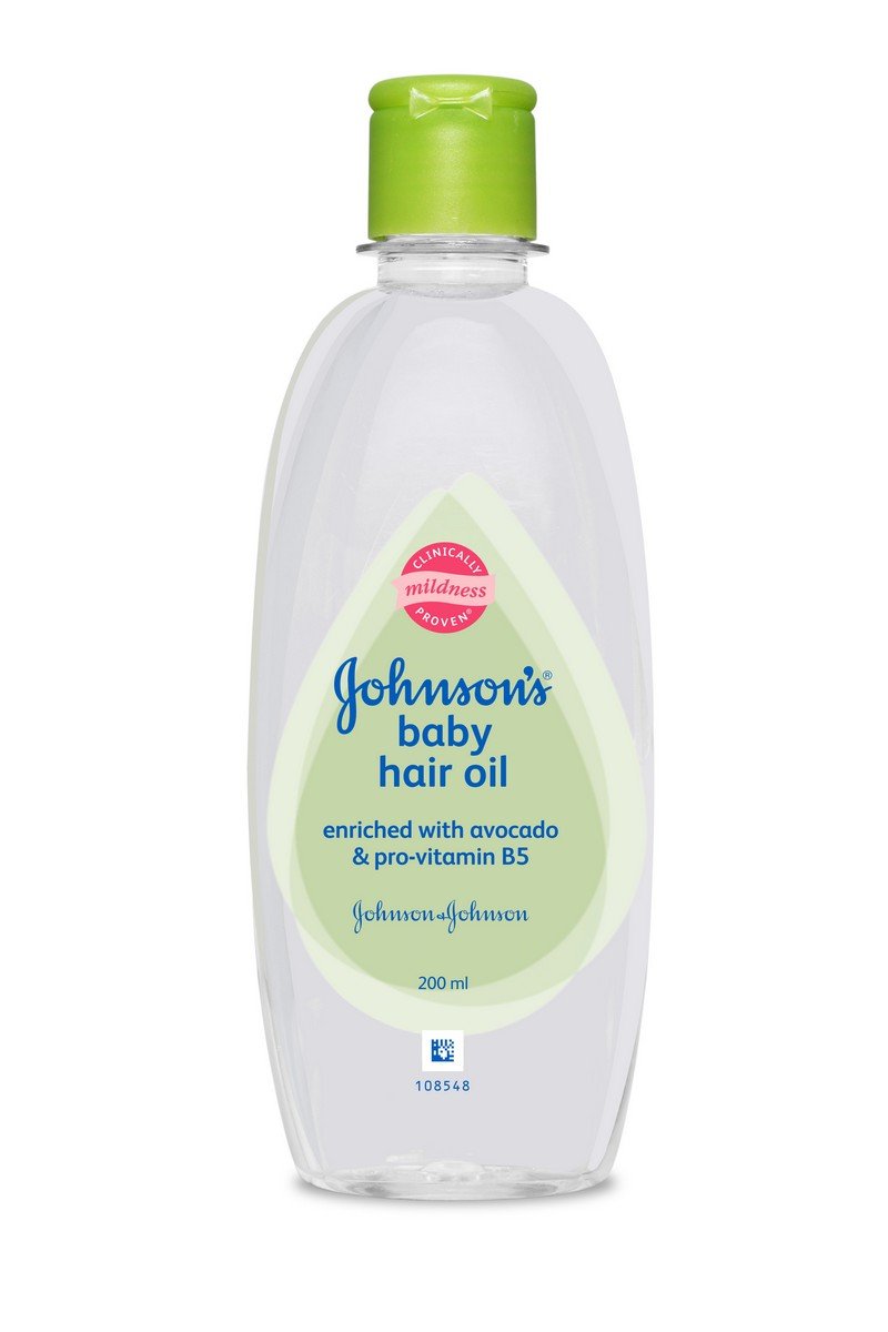 Johnsons Baby Hair Oil (200Ml) Clear