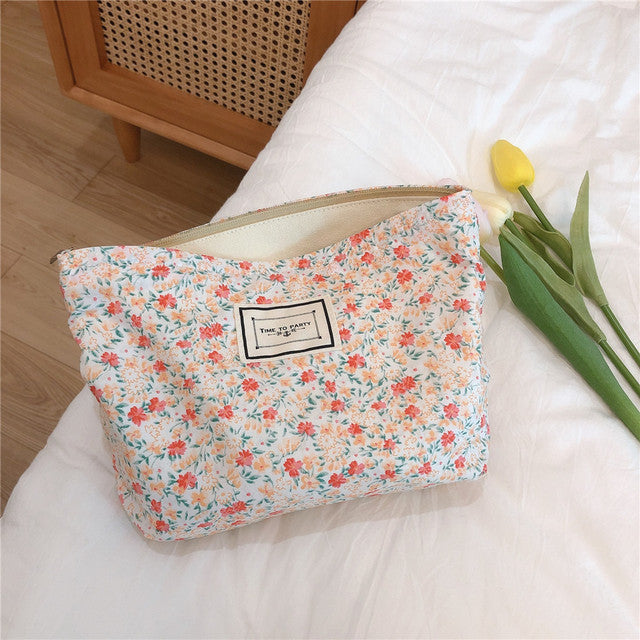 Floral Women'S Makeup Storage Bag For Travel product image