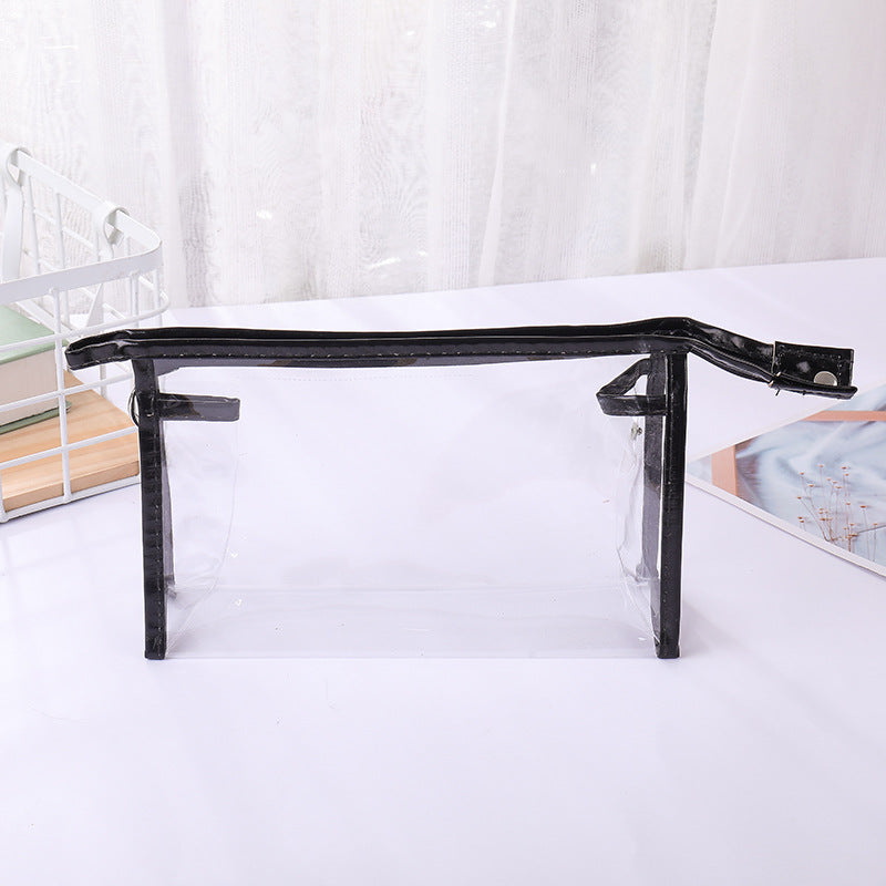 Transparent PVC Makeup Storage Bag With Zipper product image