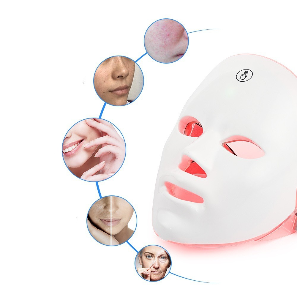 Zenvia Beauty Skin Rejuvenation Facial Device showing sleek design and control buttons for at-home skincare treatment.