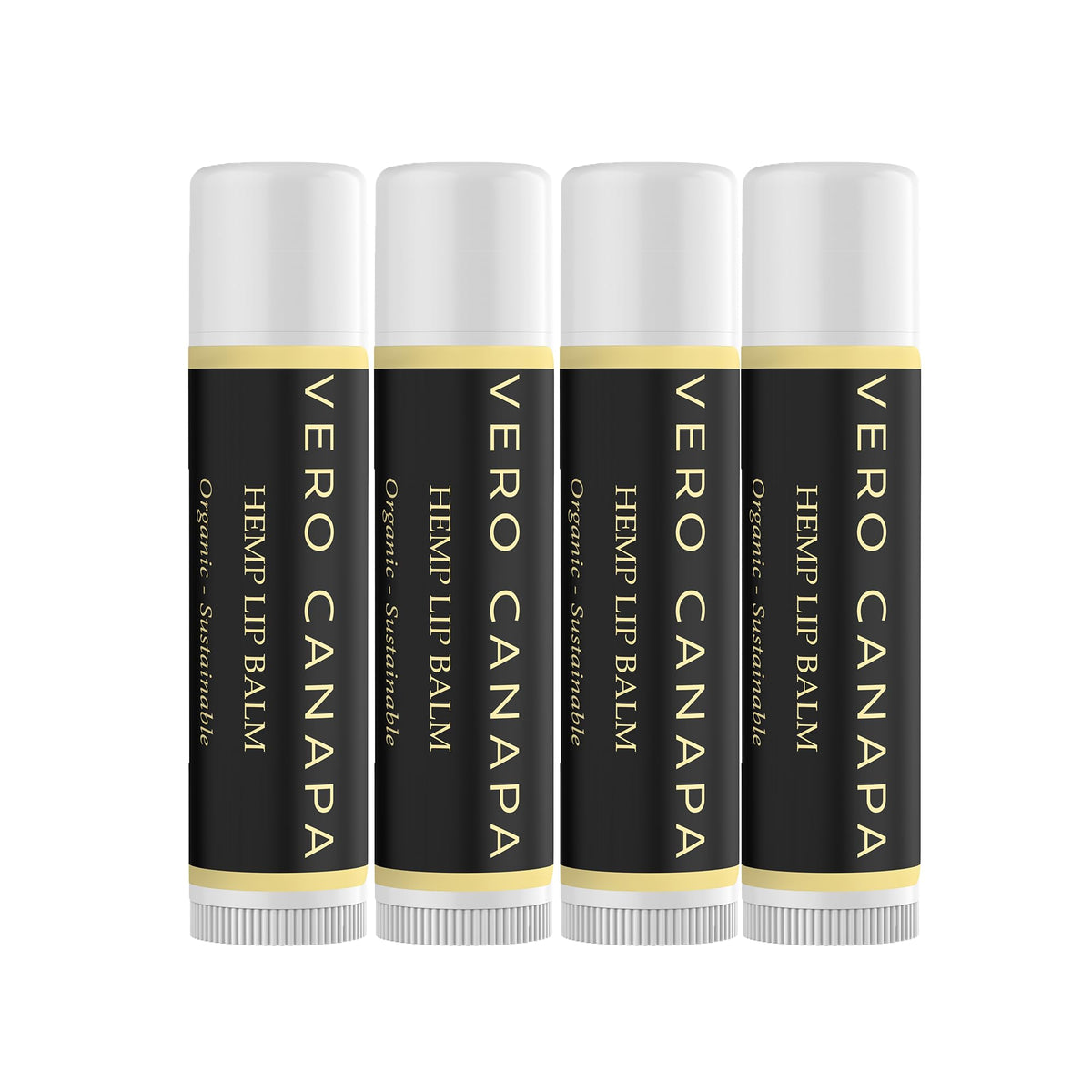 Vero Canapa Vanilla Organic Hemp Lip Balm with SPF 15 | Lip Moisturizer | Sunscreen Lip Balm | SPF Lip Balm | Lip Care | Lip Balm Hydrating | Lip Balm Bulk | Lip Care Products