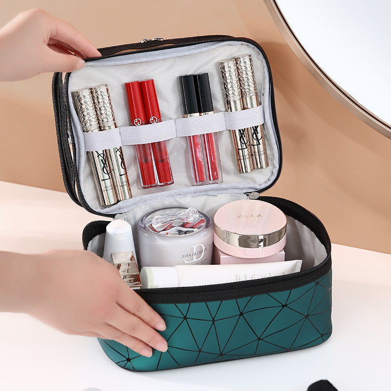 Double-Layer Makeup Organizer Box – product view 5