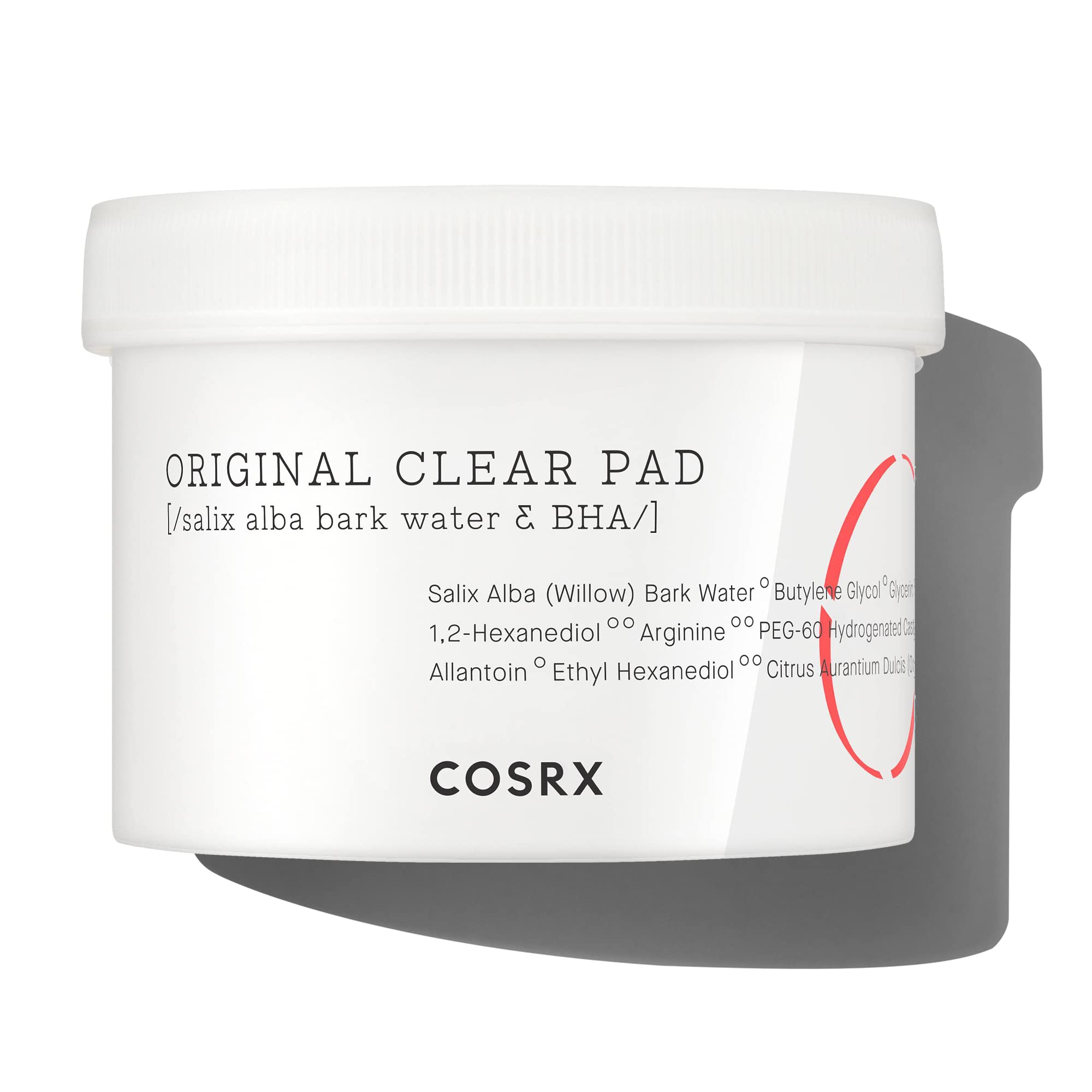 COSRX BHA Toner Pads 70 Sheets Exfoliating Pads for Dead Skin &