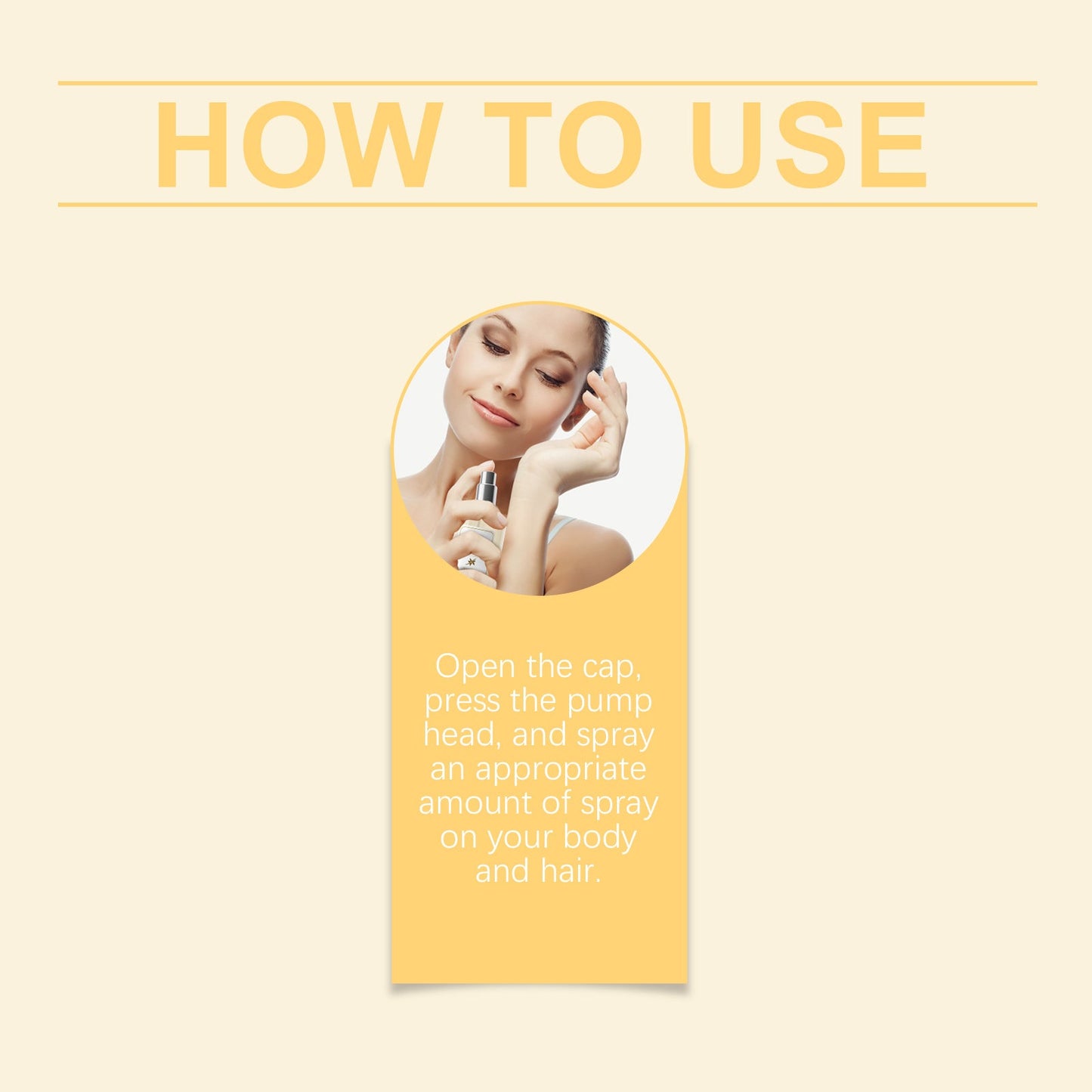 EELHOE Vanilla Body Hair Perfume