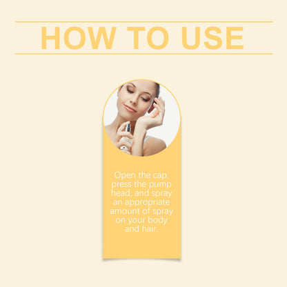 EELHOE Vanilla Body Hair Perfume