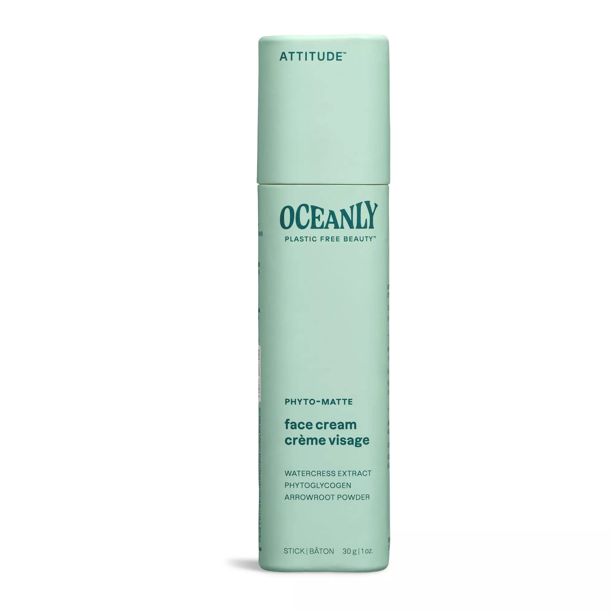 Zenvia Beauty Oceanly Face Cream Stick with hydrating formula in a sleek stick container, suitable for skincare and moisture.